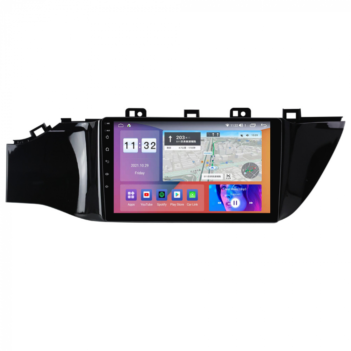 Navigatie dedicata Kia Rio 2016-2019,4GB RAM 32 ROM, Android 13, Display QLED, 9",DSP, Carplay, Android Auto, Internet, Youtube , Waze , WI-FI , USB , Bluetooth , Mirrorlink [3]