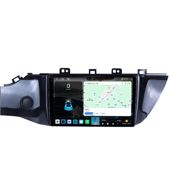 Navigatie dedicata Kia Rio 2016-2019, 4GB RAM 64GB ROM, Octacore, Android 14, Display QLED 1K 9", Carplay&Android Auto, SIM 4G, Ventilator Activ [2]