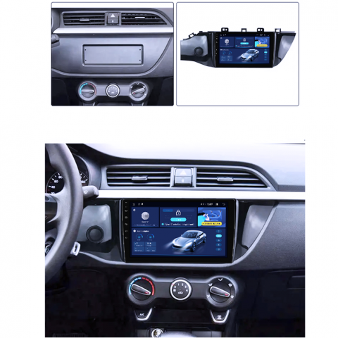 Navigatie dedicata Kia Rio 2016-2019, 4GB RAM 64GB ROM, Quad Core, Display 9" QLED 1K, Carplay, Android 14, Bluetooth, Magazin Play, Suport Camere AHD [3]