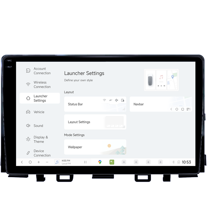 Navigatie dedicata Kia Rio 2017- 2019, DUDU3, 4GB RAM 64GB ROM, Octacore, Platforma 8581, Android, Display QLED 9", DSP, Carplay&AndroidAuto [5]