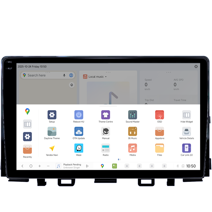 Navigatie dedicata Kia Rio 2017- 2019, DUDU3, 4GB RAM 64GB ROM, Octacore, Platforma 8581, Android, Display QLED 9", DSP, Carplay&AndroidAuto [3]