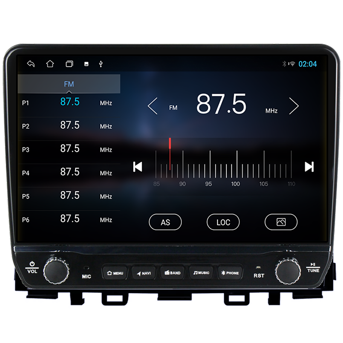 Navigatie dedicata Kia RIO 2017-2019 Tesla cu butoane rotative model 2024, 4GB RAM 64GB ROM, Procesor Quadcore, Android 14, Display QLED 10", DSP, Carplay&Android Auto [3]