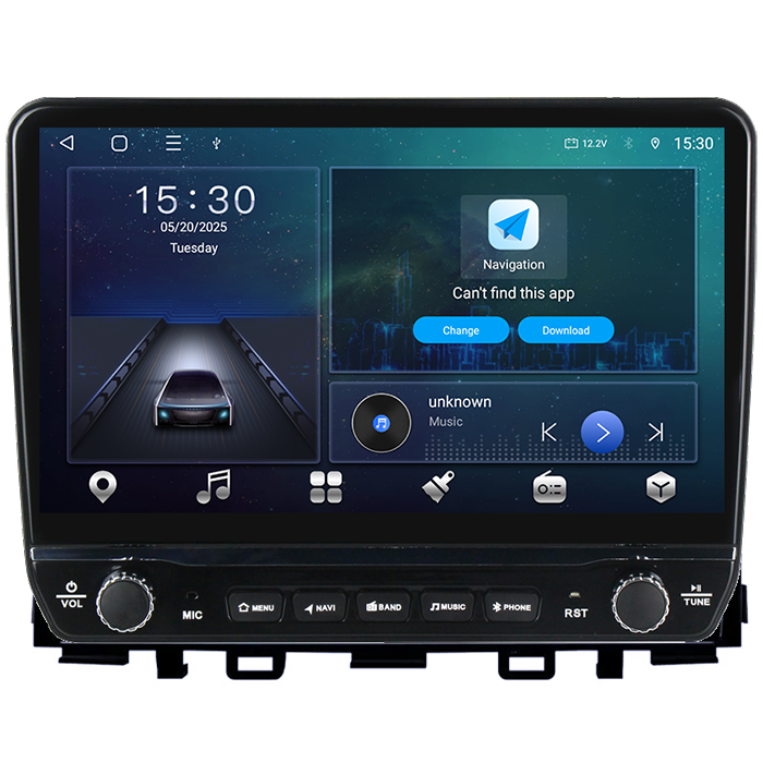 Navigatie dedicata Kia RIO 2017-2019 Tesla cu butoane rotative model 2024, 4GB RAM 64GB ROM, Procesor Quadcore, Android 14, Display QLED 10", DSP, Carplay&Android Auto [6]