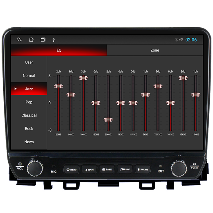 Navigatie dedicata Kia RIO 2017-2019 Tesla cu butoane rotative model 2024, 4GB RAM 64GB ROM, Procesor Quadcore, Android 14, Display QLED 10", DSP, Carplay&Android Auto [2]