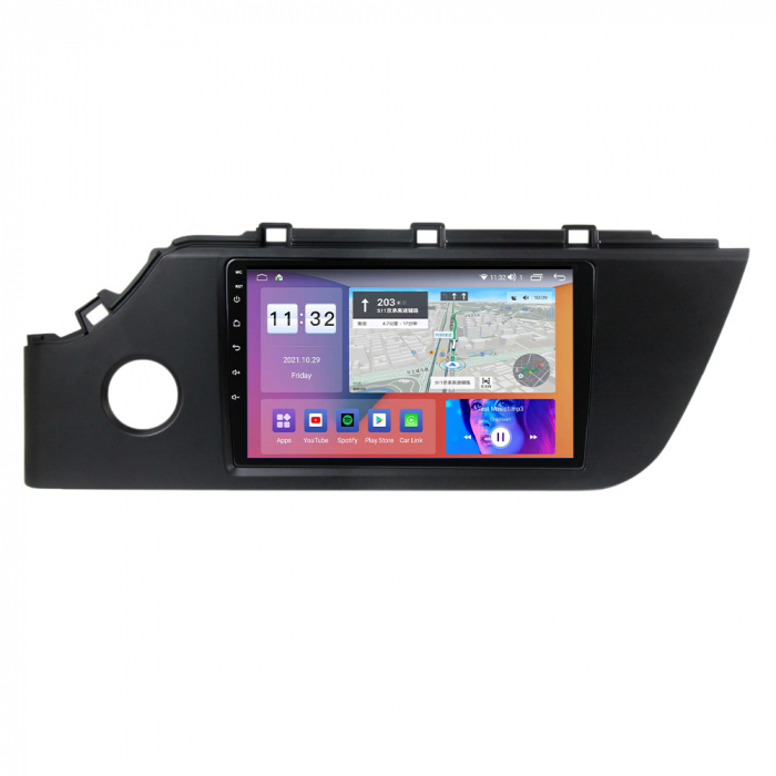 Navigatie dedicata Kia Rio 2020-2021, 4GB RAM 32 ROM, Android 13, Display QLED, 9",DSP, Carplay, Android Auto, Internet, Youtube , Waze , WI-FI , USB , Bluetooth , Mirrorlink [4]