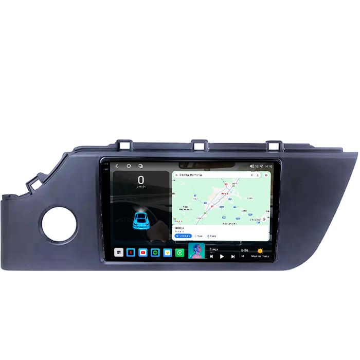 Navigatie dedicata Kia Rio 2020-2021, 4GB RAM 64GB ROM, Octacore, Android 14, Display QLED 1K 9", Carplay&Android Auto, SIM 4G, Ventilator Activ [2]