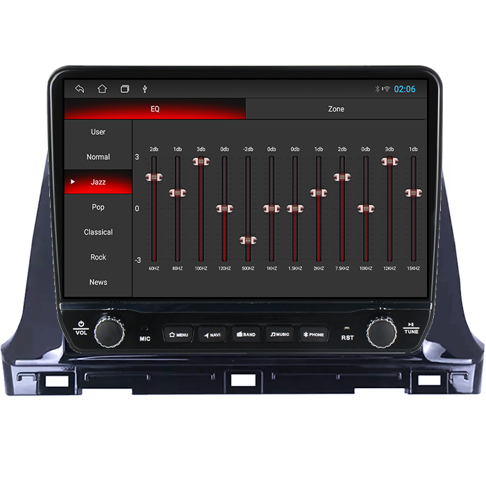 Navigatie dedicata Kia Seltos 2016-2020 Tesla cu butoane rotative model 2024, 4GB RAM 64GB ROM, Procesor Quadcore, Android 14, Display QLED 10", DSP, Carplay&Android Auto [2]