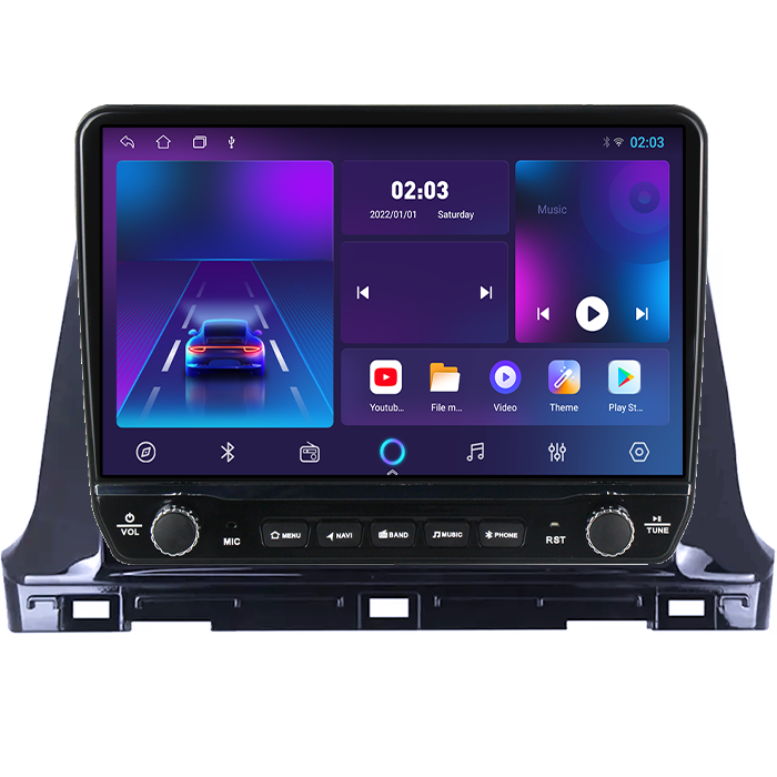 Navigatie dedicata Kia Seltos 2016-2020 Tesla cu butoane rotative model 2024, 4GB RAM 64GB ROM, Procesor Quadcore, Android 14, Display QLED 10", DSP, Carplay&Android Auto [5]