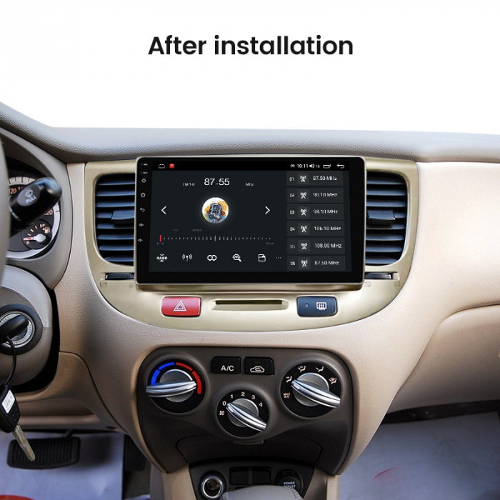 (Resigilata) Navigatie dedicata Kia Rio2 2005-2011, 2GB RAM 32GB ROM, Quad Core, Display 9" IPS Full HD, Carplay, Android 13, Bluetooth, Magazin Play, Suport camere AHD [3]
