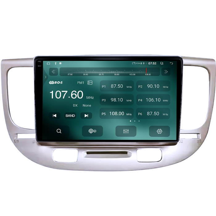Navigatie dedicata Kia Rio2 2005-2011, 4GB RAM 64GB ROM, Quad Core, Display 9" QLED 1K, Carplay, Android 14, Bluetooth, Magazin Play, Suport Camere AHD [5]