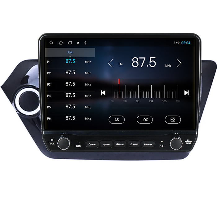 Navigatie dedicata Kia RIO 2011-2015 Tesla cu butoane rotative model 2024, 4GB RAM 64GB ROM, Procesor Quadcore, Android 14, Display QLED 10", DSP, Carplay&Android Auto [3]