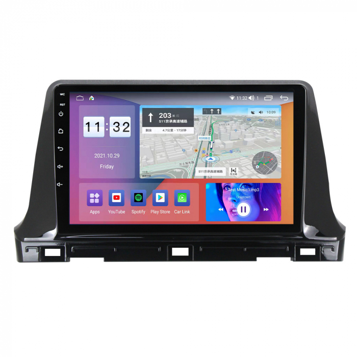 Navigatie dedicata KIA Seltos 2016-2020, 4GB RAM 32 ROM, Android 13, Display QLED, 10",DSP, Carplay, Android Auto, Internet, Youtube , Waze , WI-FI , USB , Bluetooth , Mirrorlink [4]