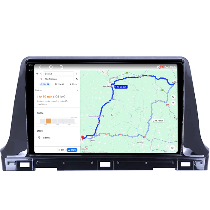 Navigatie dedicata KIA Seltos 2016-2020, 4GB RAM 64GB ROM, Octacore, Android 14, Display QLED 1K 10", Carplay&Android Auto, SIM 4G, Ventilator Activ [4]