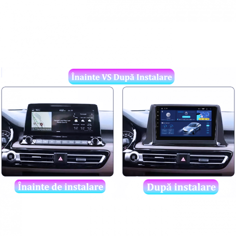 Navigatie dedicata KIA Seltos 2016-2020, 4GB RAM 64GB ROM, Quad Core, Display 10" QLED 1K, Carplay, Android 14, Bluetooth, Magazin Play, Suport Camere AHD [3]