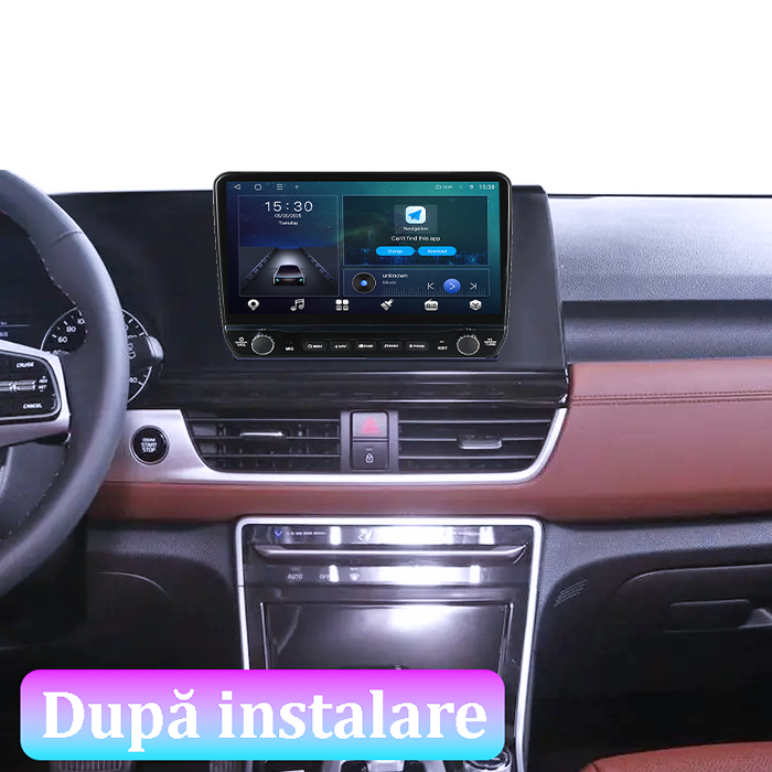 Navigatie dedicata Kia Seltos KX3 2020 Tesla cu butoane rotative model 2024, 4GB RAM 64GB ROM, Procesor Quadcore, Android 14, Display QLED 10", DSP, Carplay&Android Auto [7]