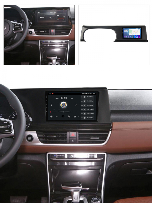 (Resigilata) Navigatie dedicata Kia Seltos KX3 2020, 2GB RAM 32GB ROM, Quad Core, Display 9" IPS Full HD, Carplay, Android 13, Bluetooth, Magazin Play, Suport camere AHD [4]