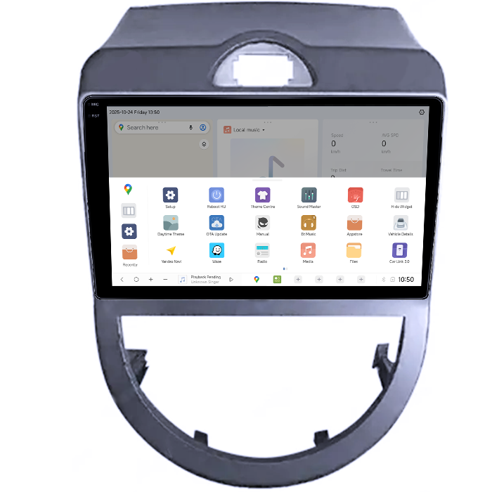 Navigatie dedicata Kia Soul 2010-2013, DUDU3, 4GB RAM 64GB ROM, Octacore, Platforma 8581, Android, Display QLED 9", DSP, Carplay&AndroidAuto [3]