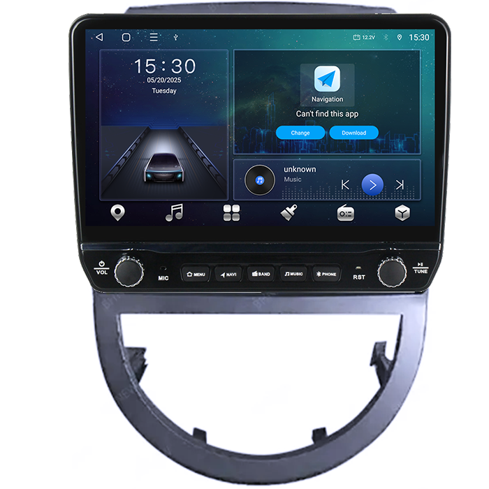 Navigatie dedicata Kia Soul 2010-2013 Tesla cu butoane rotative model 2024, 4GB RAM 64GB ROM, Procesor Quadcore, Android 14, Display QLED 10", DSP, Carplay&Android Auto [6]