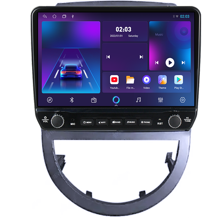 Navigatie dedicata Kia Soul 2010-2013 Tesla cu butoane rotative model 2024, 4GB RAM 64GB ROM, Procesor Quadcore, Android 14, Display QLED 10", DSP, Carplay&Android Auto [5]