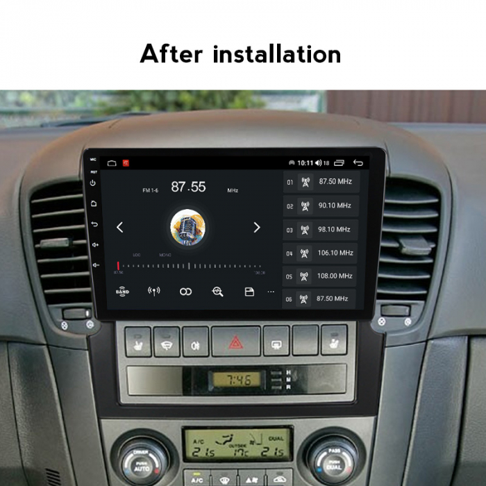 Navigatie dedicata Kia Sorento 2002-2011, 4GB RAM 32 ROM, Android 13, Display QLED, 9",DSP, Carplay, Android Auto, Internet, Youtube , Waze , WI-FI , USB , Bluetooth , Mirrorlink [5]