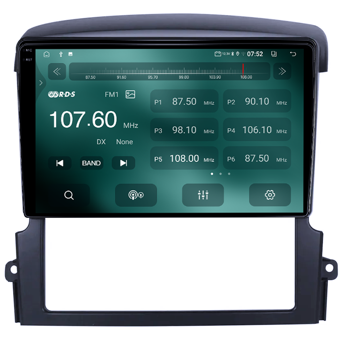 Navigatie dedicata Kia Sorento 2002-2011, 4GB RAM 64GB ROM, Quad Core, Display 9" QLED 1K, Carplay, Android 14, Bluetooth, Magazin Play, Suport Camere AHD [5]