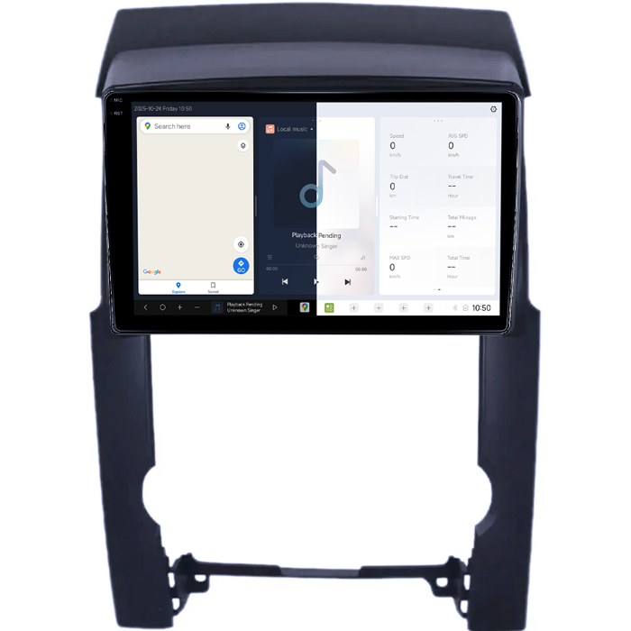Navigatie dedicata Kia Sorento 2009-2012, DUDU3, 4GB RAM 64GB ROM, Octacore, Platforma 8581, Android, Display QLED 9", DSP, Carplay&AndroidAuto [2]