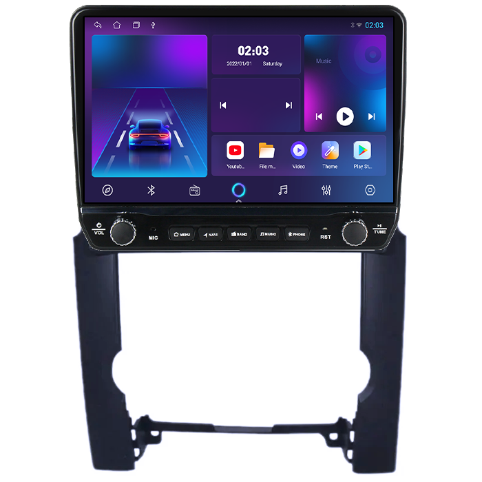 Navigatie dedicata Kia Sorento 2009-2012 Tesla cu butoane rotative model 2024, 4GB RAM 64GB ROM, Procesor Quadcore, Android 14, Display QLED 10", DSP, Carplay&Android Auto [5]