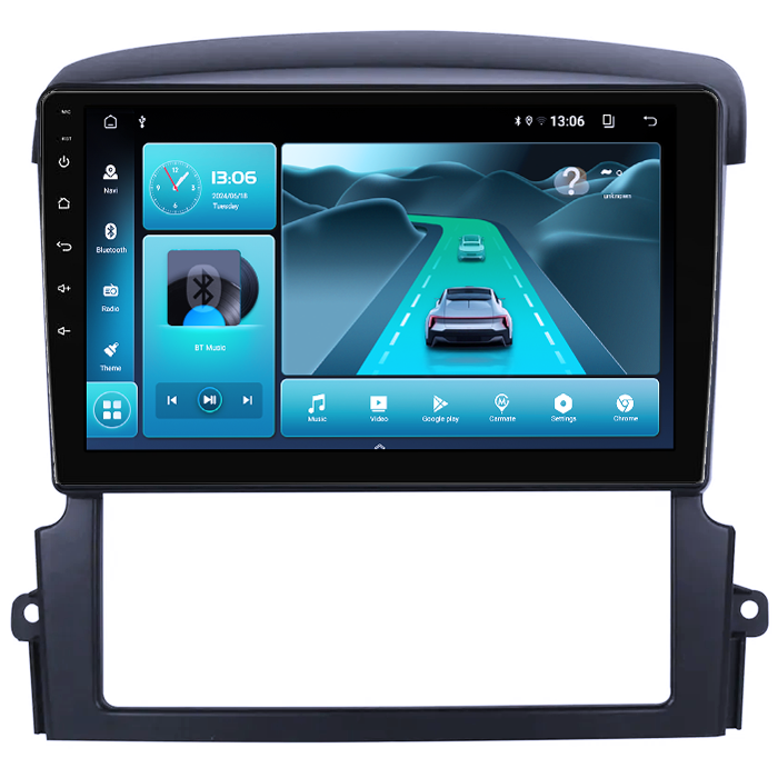 Navigatie dedicata Kia Sorento 2006-2009, 8GB RAM 128GB ROM, Octacore, Platforma TS18, Android 13, Display QLED 9”, Suporta camera 360º, DSP, Carplay&Android Auto, SIM 4G, Ventilator Activ [3]