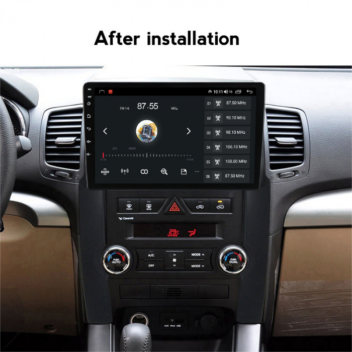Navigatie dedicata KIA Sorento 2009-2012, 4GB RAM 32 ROM, Android 13, Display QLED, 10",DSP, Carplay, Android Auto, Internet, Youtube , Waze , WI-FI , USB , Bluetooth , Mirrorlink [6]