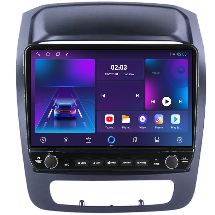 Navigatie dedicata Kia Sorento 2013-2015 Tesla cu butoane rotative model 2024, 4GB RAM 64GB ROM, Procesor Quadcore, Android 14, Display QLED 10", DSP, Carplay&Android Auto [5]