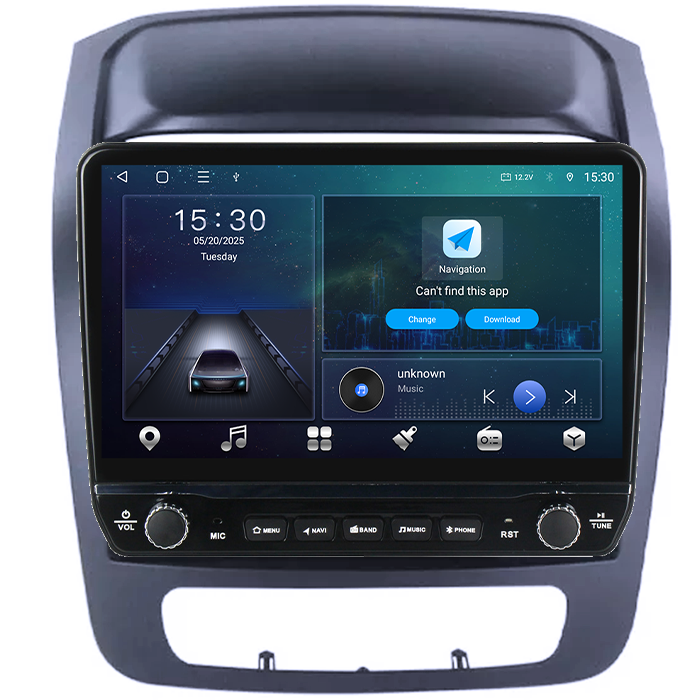 Navigatie dedicata Kia Sorento 2013-2015 Tesla cu butoane rotative model 2024, 4GB RAM 64GB ROM, Procesor Quadcore, Android 14, Display QLED 10", DSP, Carplay&Android Auto [6]