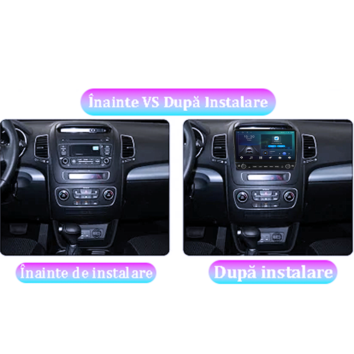 Navigatie dedicata Kia Sorento 2013-2015 Tesla cu butoane rotative model 2024, 4GB RAM 64GB ROM, Procesor Quadcore, Android 14, Display QLED 10", DSP, Carplay&Android Auto [7]