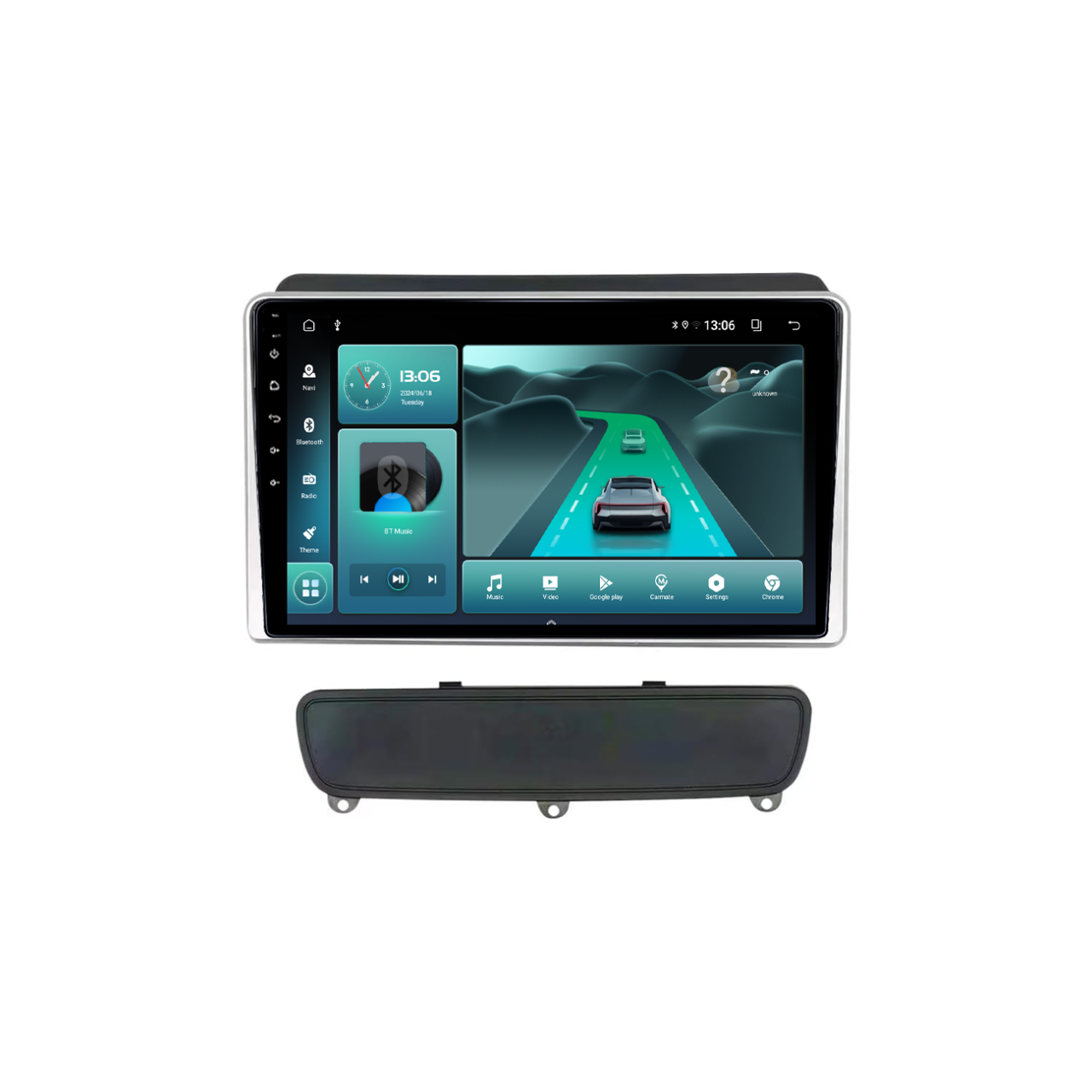 Navigatie dedicata Kia Sorento 2012- 2021 B, 4GB RAM 64GB ROM, Quadcore, Android 14, Display QLED  9", DSP, Carplay&Android Auto, Suport camere AHD [4]