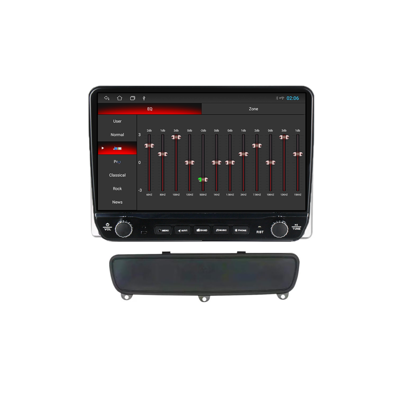 Navigatie dedicata Kia Sorento 2012- 2021 B Tesla Cu Butoane Rotative Model 2024, 4GB RAM 64GB ROM, Procesor Quadcore, Android 14, Display QLED 10", DSP, Carplay&AndroidAuto [5]
