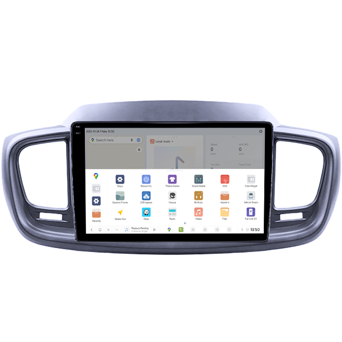 Navigatie dedicata Kia Sorento 2014-2017, DUDU3, 4GB RAM 64GB ROM, Octacore, Platforma 8581, Android, Display QLED 9", DSP, Carplay&AndroidAuto [3]