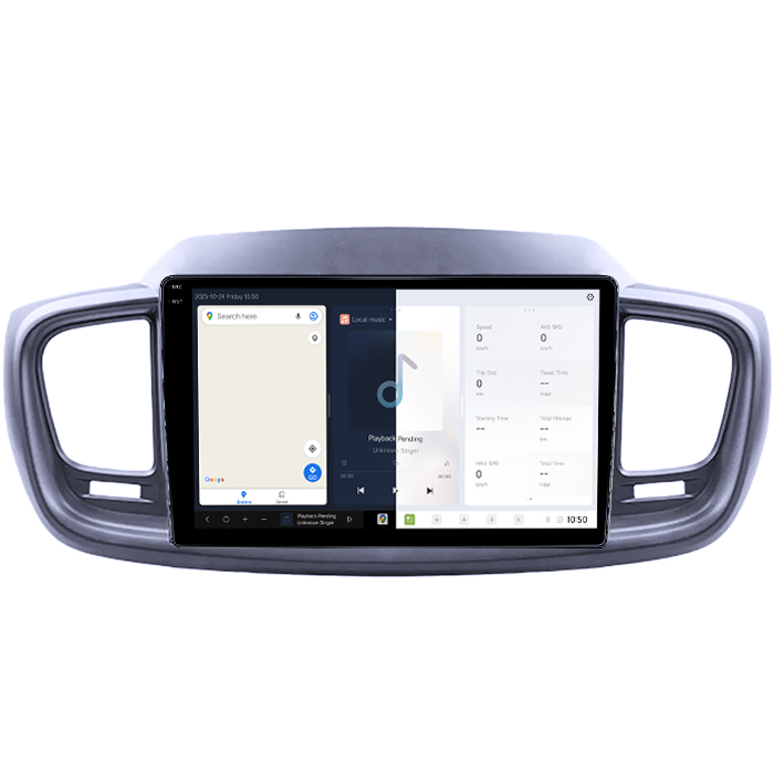 Navigatie dedicata Kia Sorento 2014-2017, DUDU3, 4GB RAM 64GB ROM, Octacore, Platforma 8581, Android, Display QLED 9", DSP, Carplay&AndroidAuto [2]