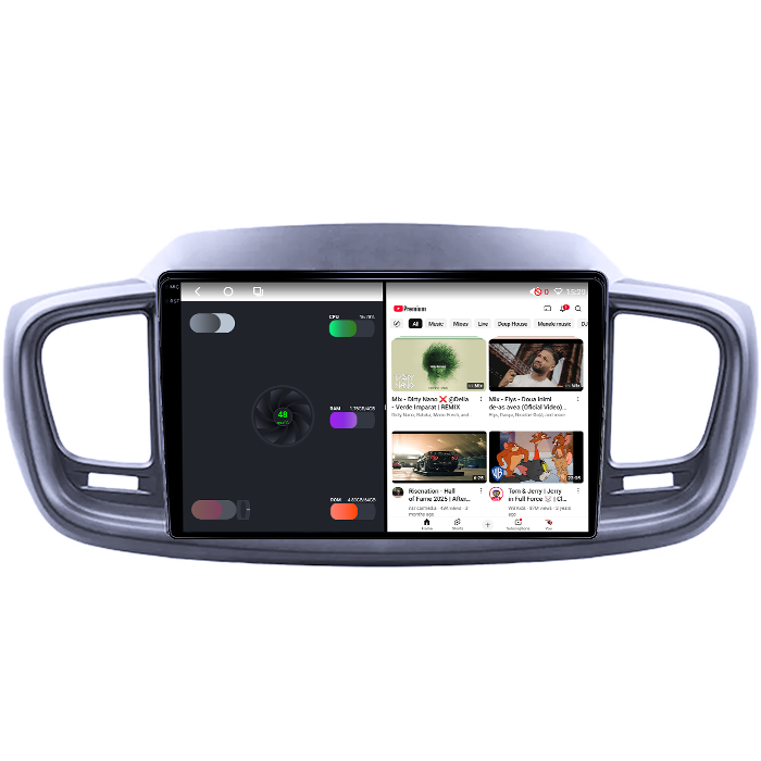 Navigatie dedicata KIA Sorento 2014-2017, 4GB RAM 64GB ROM, Octacore, Android 14, Display QLED 1K 10", Carplay&Android Auto, SIM 4G, Ventilator Activ [3]