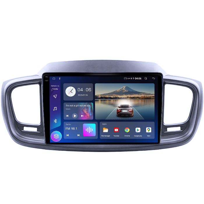 Navigatie dedicata KIA Sorento 2014-2017, 4GB RAM 64GB ROM, Quad Core, Display 10" QLED 1K, Carplay, Android 14, Bluetooth, Magazin Play, Suport Camere AHD [4]