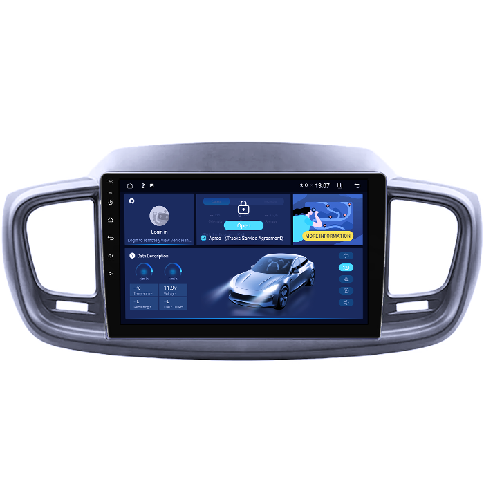 Navigatie dedicata KIA Sorento 2014-2017, 8GB RAM 128GB ROM, Octacore, Platforma TS18, Android 13, Display QLED 10”, Suporta camera 360º, DSP, Carplay&Android Auto, SIM 4G, Ventilator Activ [2]