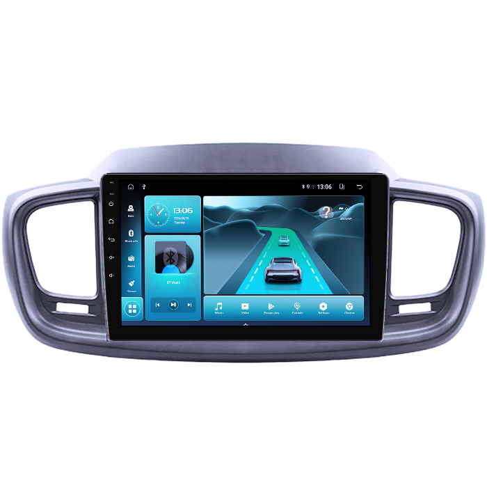 Navigatie dedicata KIA Sorento 2014-2017, 8GB RAM 128GB ROM, Octacore, Platforma TS18, Android 13, Display QLED 10”, Suporta camera 360º, DSP, Carplay&Android Auto, SIM 4G, Ventilator Activ [3]