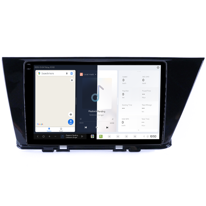 Navigatie dedicata Kia Niro 2016-2019, DUDU3, 4GB RAM 64GB ROM, Octacore, Platforma 8581, Android, Display QLED 9", DSP, Carplay&AndroidAuto [2]