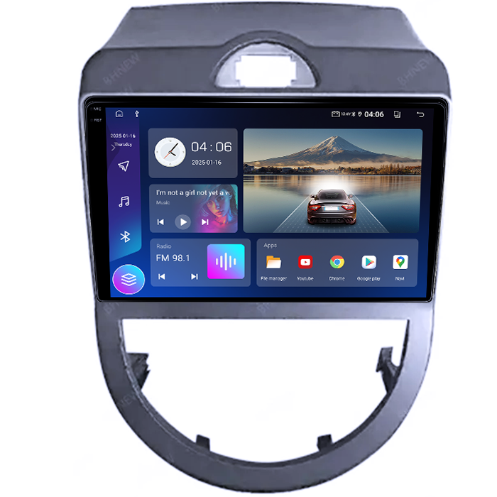 Navigatie dedicata Kia Soul 2008-2011, 4GB RAM 64GB ROM, Quad Core, Display 9" QLED 1K, Carplay, Android 14, Bluetooth, Magazin Play, Suport Camere AHD [2]