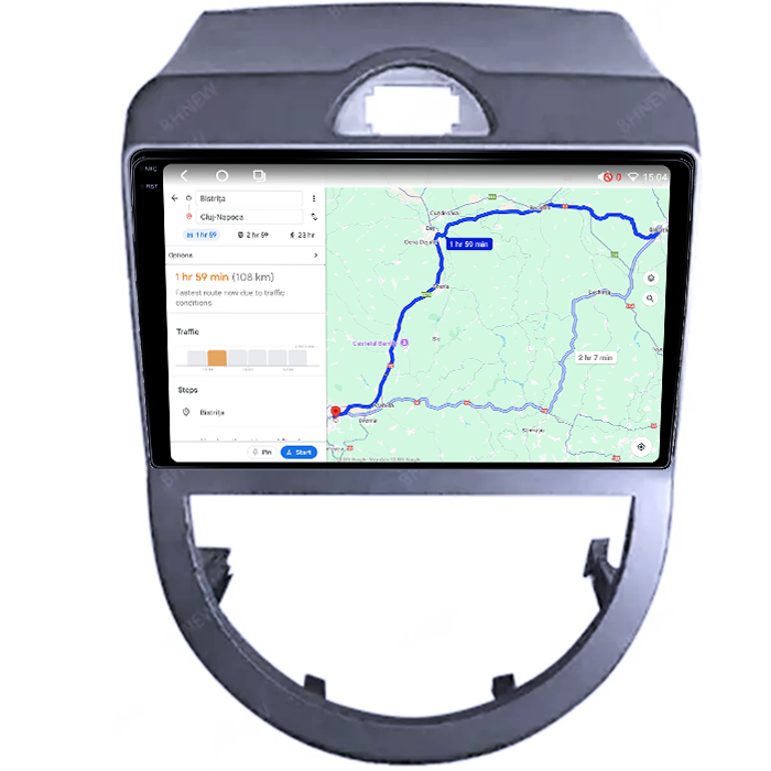 Navigatie dedicata Kia Soul 2010-2013, 4GB RAM 64GB ROM, Octacore, Android 14, Display QLED 1K 9", Carplay&Android Auto, SIM 4G, Ventilator Activ [4]