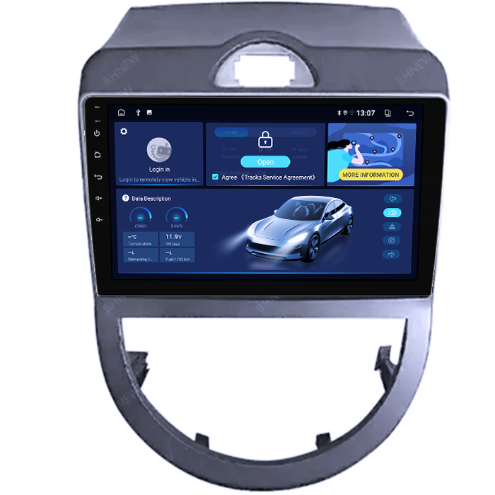 Navigatie dedicata Kia Soul 2010-2013, 8GB RAM 128GB ROM, Octacore, Platforma TS18, Android 13, Display QLED 9”, Suporta camera 360º, DSP, Carplay&Android Auto, SIM 4G, Ventilator Activ [2]