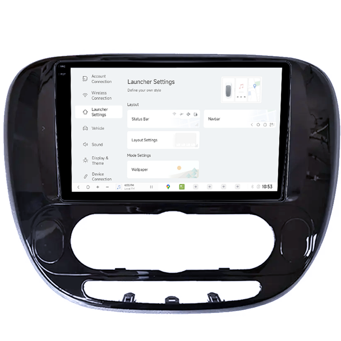 Navigatie dedicata Kia Soul 2013-2019, DUDU3, 4GB RAM 64GB ROM, Octacore, Platforma 8581, Android, Display QLED 9", DSP, Carplay&AndroidAuto [5]