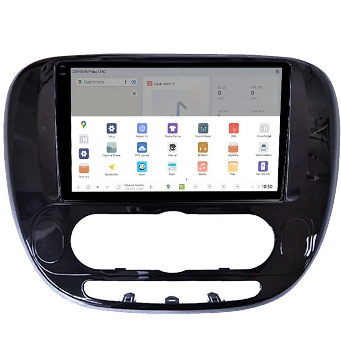 Navigatie dedicata Kia Soul 2013-2019, DUDU3, 4GB RAM 64GB ROM, Octacore, Platforma 8581, Android, Display QLED 9", DSP, Carplay&AndroidAuto [3]