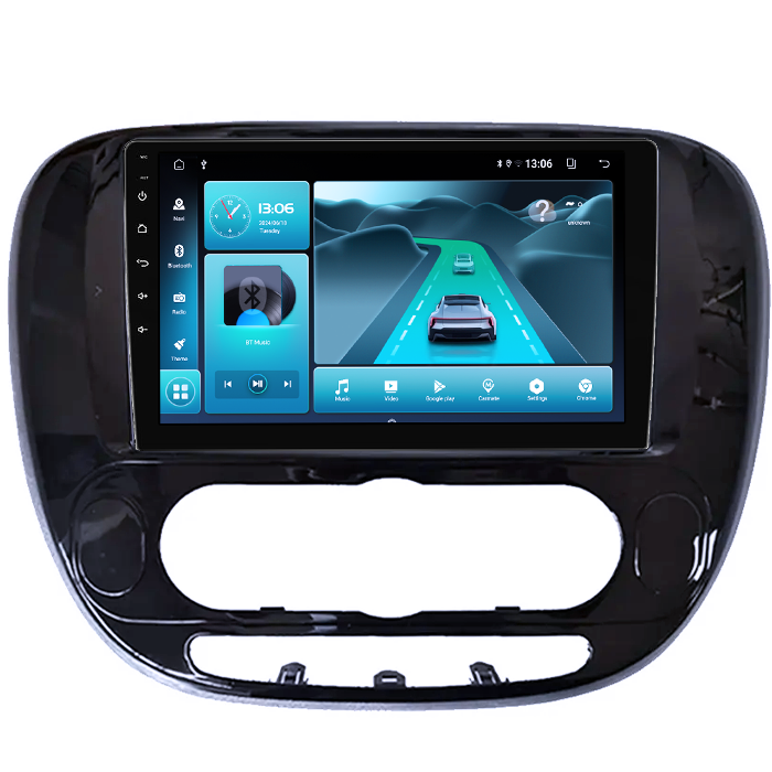 Navigatie dedicata Kia Soul 2013-2019, 8GB RAM 128GB ROM, Octacore, Platforma TS18, Android 13, Display QLED 9”, Suporta camera 360º, DSP, Carplay&Android Auto, SIM 4G, Ventilator Activ [3]