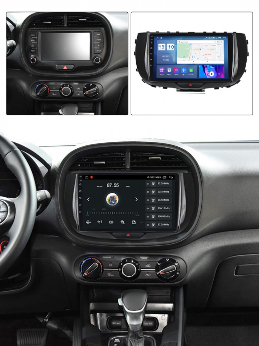 (Resigilata) Navigatie dedicata Kia Soul 2019-2020, 2GB RAM 32GB ROM, Quad Core, Display 9" IPS Full HD, Carplay, Android 13, Bluetooth, Magazin Play, Suport camere AHD [3]