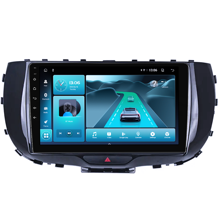 Navigatie dedicata Kia Soul 2019-2020, 8GB RAM 128GB ROM, Octacore, Platforma TS18, Android 13, Display QLED 9”, Suporta camera 360º, DSP, Carplay&Android Auto, SIM 4G, Ventilator Activ [3]
