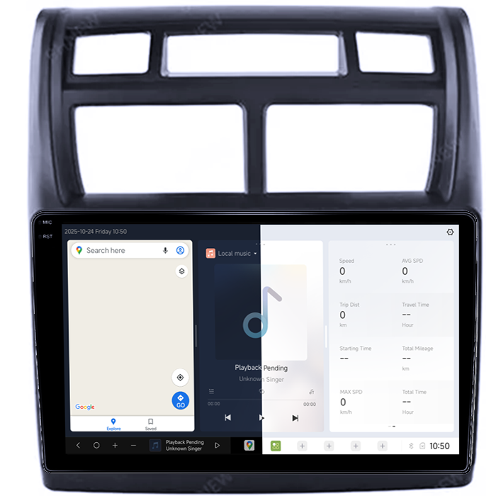 Navigatie dedicata Kia Sportage 2004-2010, DUDU3, 4GB RAM 64GB ROM, Octacore, Platforma 8581, Android, Display QLED 9", DSP, Carplay&AndroidAuto [2]